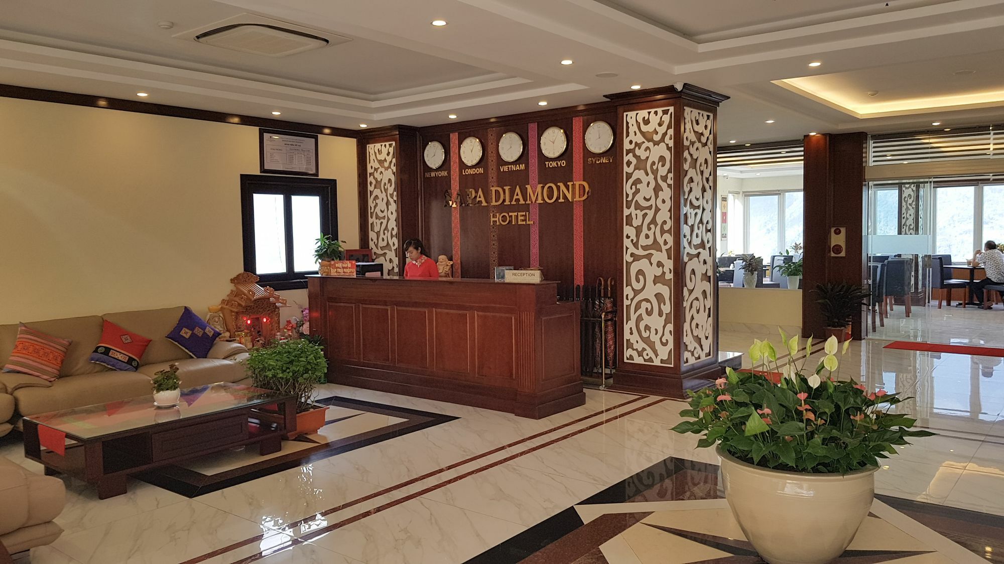 Sapa Diamond Hotel Exterior foto